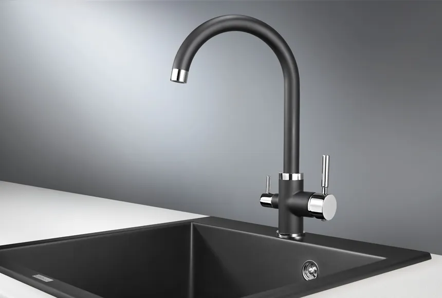 2168, ТУРМАЛИН, СМЕСИТЕЛЬ КУХОННЫЙ GRANULA 2168-ST32