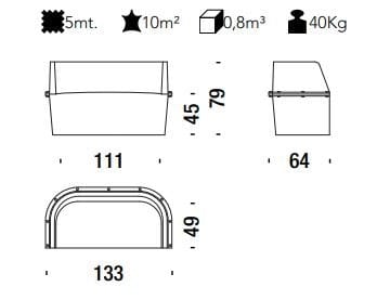 Ткань диван MOROSO сборка ARCH-00139418 - Вид №1