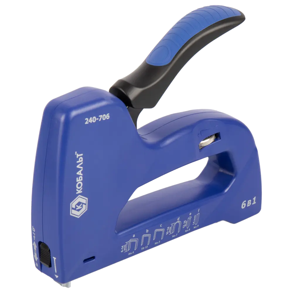 Степлер Кобальт 6 в 1 — универсальный инструмент для сборки мебели 89374070 STLM-1578508