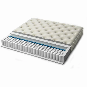 Матрас с независимым пружинным блоком 160x200 Duo Star BELABEDDING  255917 Белый