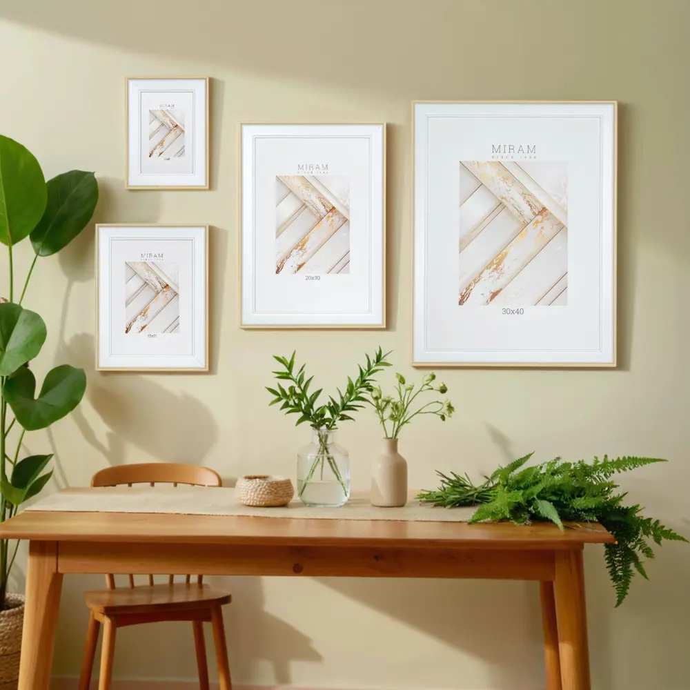 Рамка для фото МИРАМ 10×15 см белая пластиковая без паспарту 89422793 STLM-1568264 - Вид №2