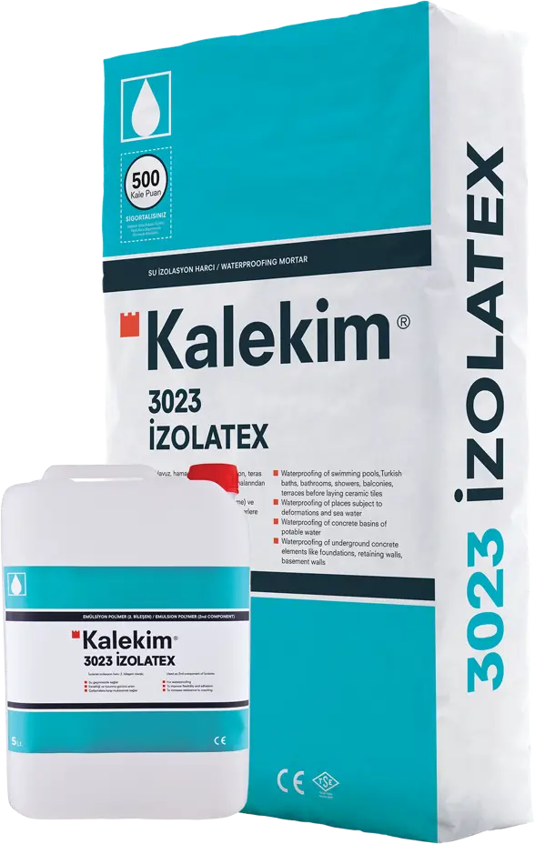 91347562 Гидроизоляция двухкомпонентная KALEKIM 3023 İzolatex 25кг STLM-1016738