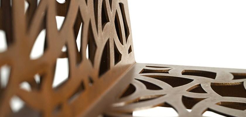 Metalco Стул Corten ™ для улицы sun-id-1371217 - Вид №4