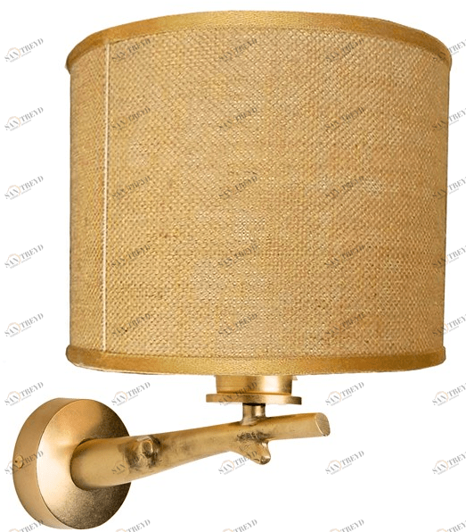 Il Bronzetto Бра из джута с фиксированным кронштейном Eclectic Oak04