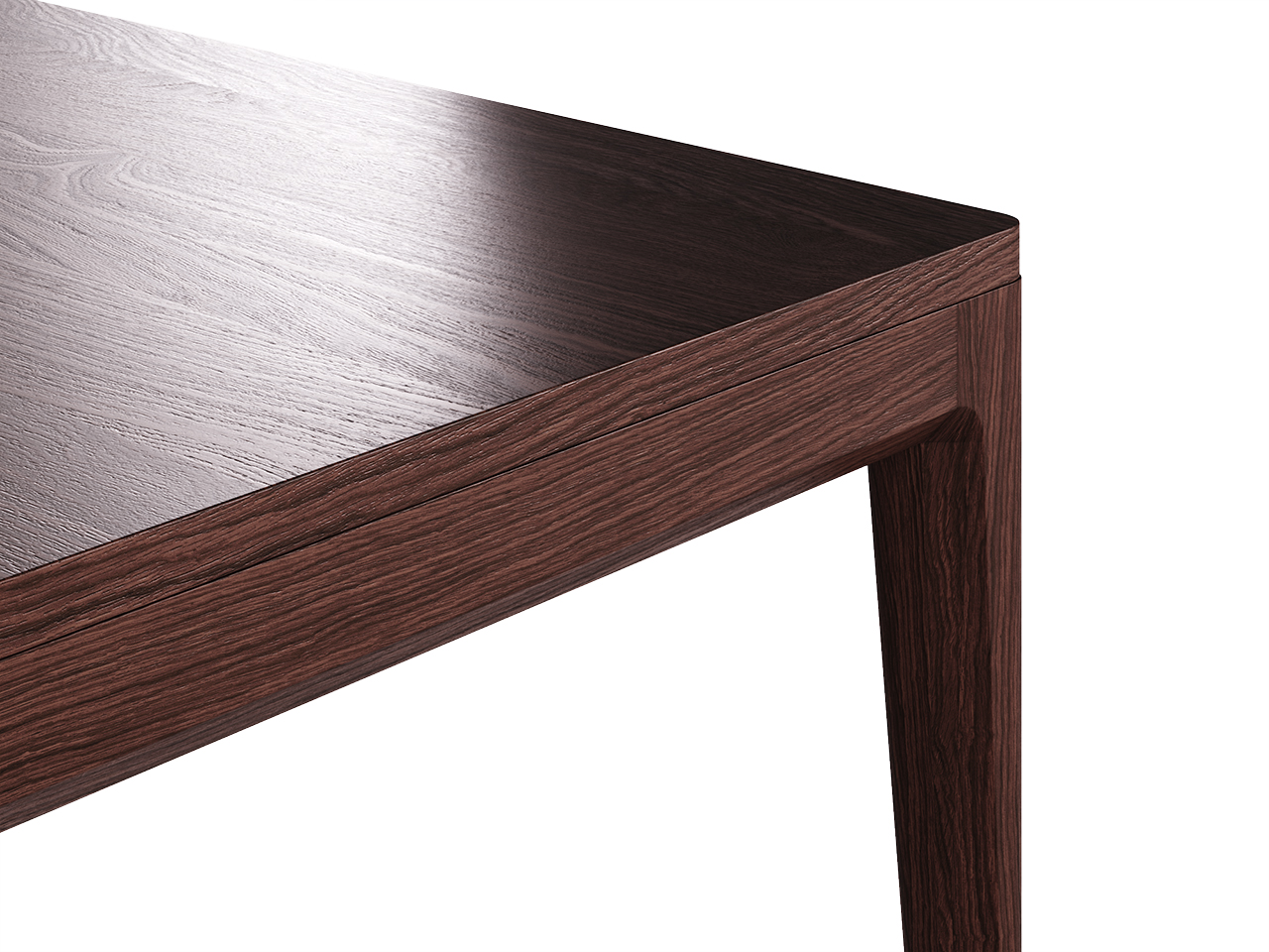 Журнальный столик квадратный темный дуб 65 см Case №1 THE IDEA  210082 Коричневый  - Вид №2