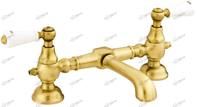 Bronces Mestre Смеситель для раковины на 2 отверстия Retro 035008.m00.30