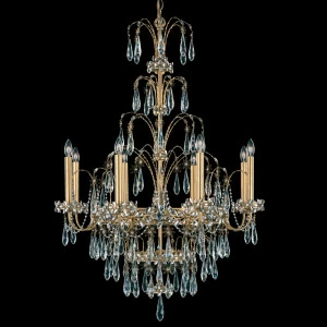 Люстра EK6508-48 S от Schonbek серебряная SCHONBEK ДИЗАЙНЕРСКИЕ 246664 Серебряный