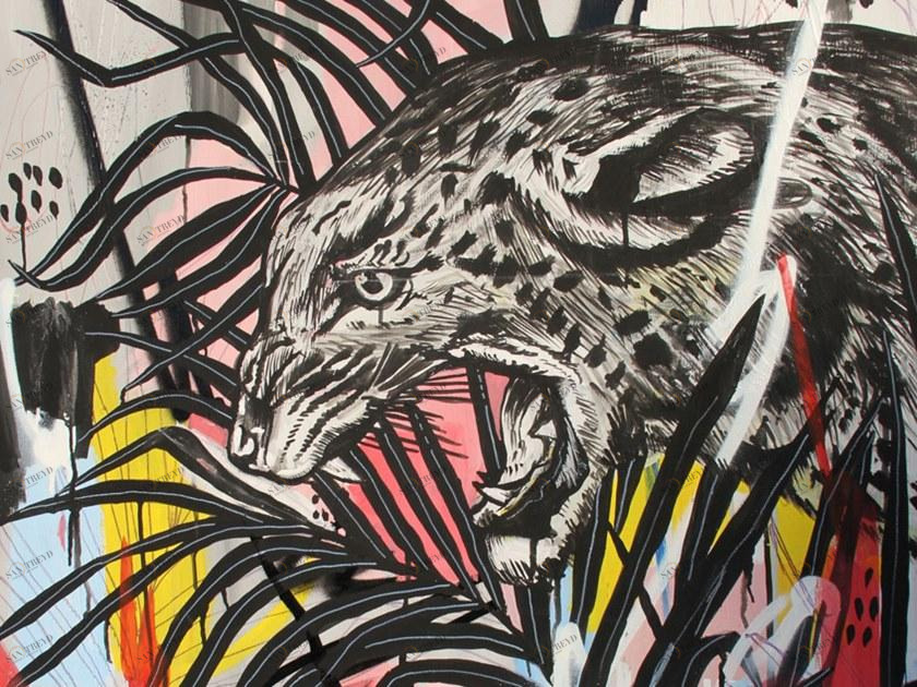 MOMENTI Авторский художественный принт Crazy home paintings Re-008