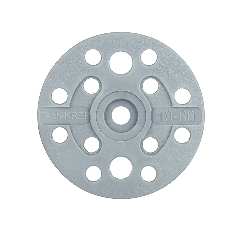 TECH-KREP Дюбель тарельчатый для теплоизоляции 10×90 мм с пластиковым гвоздем 84039098 STLM-0046363 - Вид №1