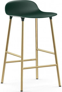 1400928 Barstool 65 cm Brass Green Normann Copenhagen Form