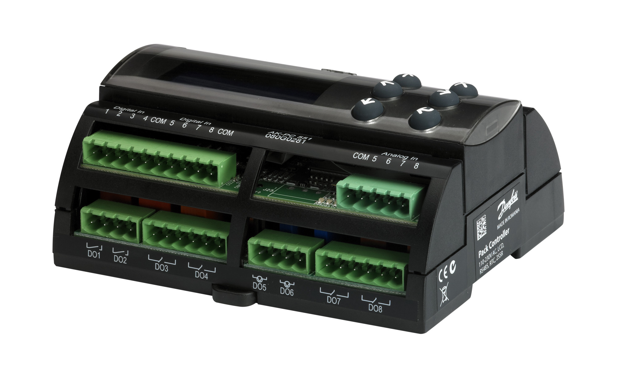 Danfoss AK-PC 551 AK-PC 551 Контроллер давл. и темп. 080G0283  - Вид №9