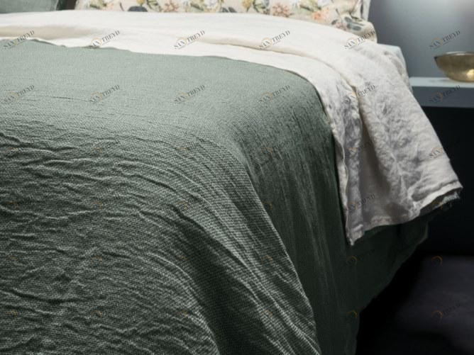 LA FABBRICA DEL LINO Однотонный пододеяльник Basic sun-id-1414943