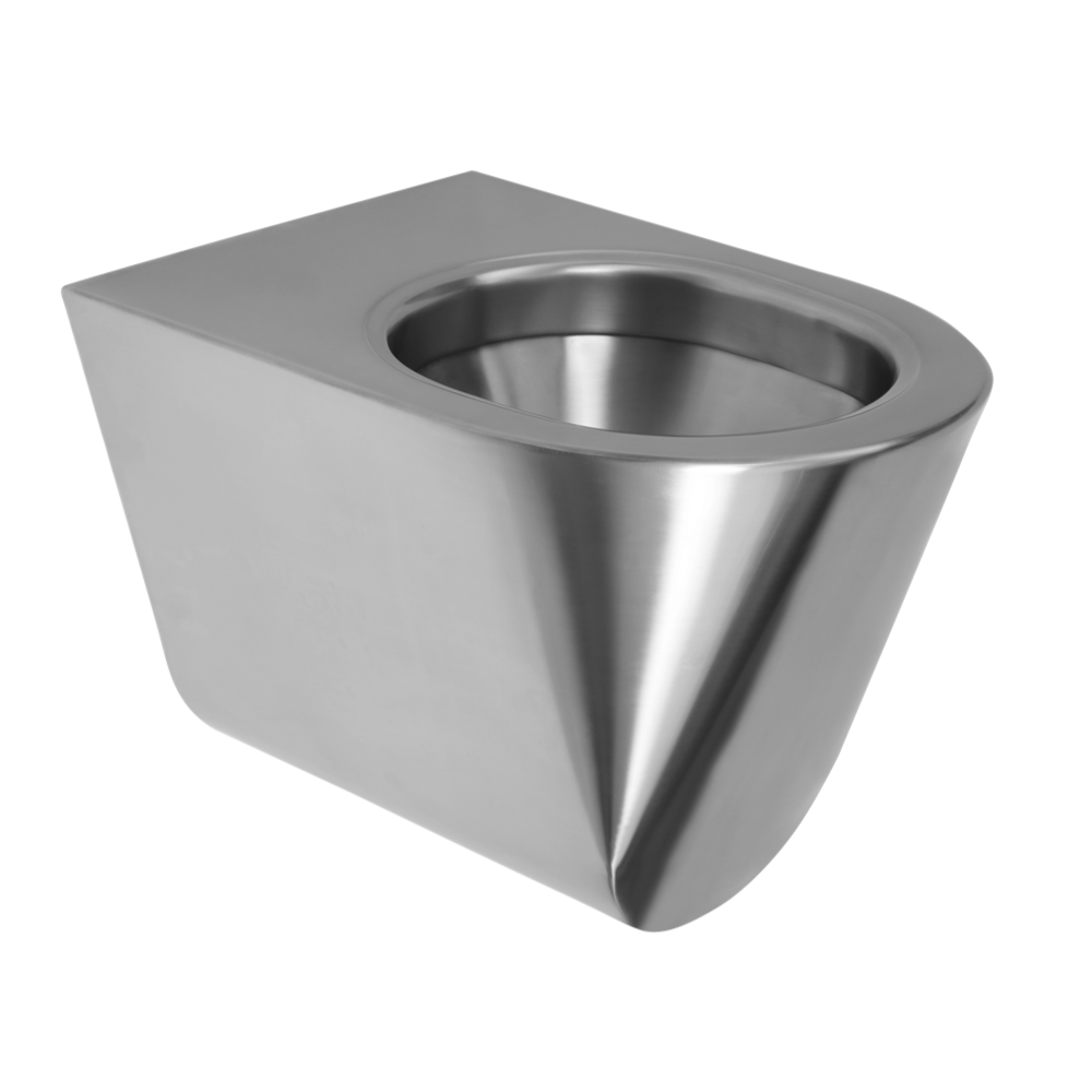 94120 Антивандальный нержавеющий подвесной унитаз SANELA 