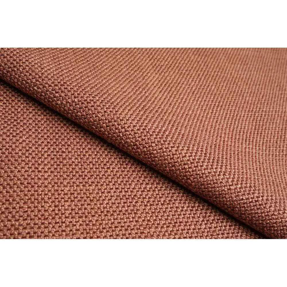 Ткань 1 п/м Рогожка Charlie 140 см цвет кирпичный AMETIST STLM-2148546