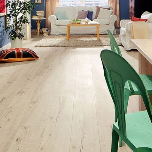 Ламинат Haro Дуб Альпийский Белый 526710 - Вид №1