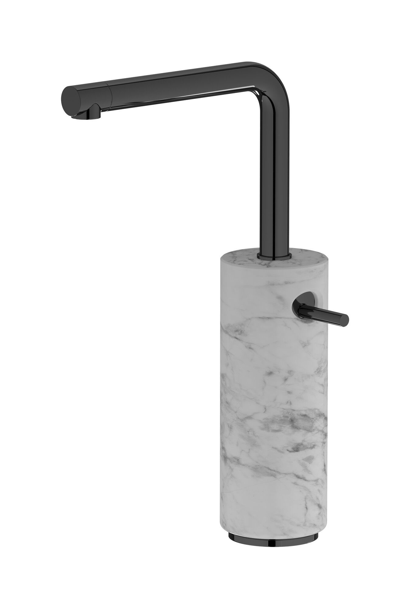 Смеситель для раковины с одной ручкой из мрамора IB мрамор + мрамор Elle ARCH-00038991 - Вид №3