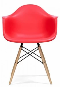 Стул Klassic Premium DAW красный (eames style) TASHOTI ДИЗАЙНЕРСКИЕ, EAMES STYLE 010022 Голубой