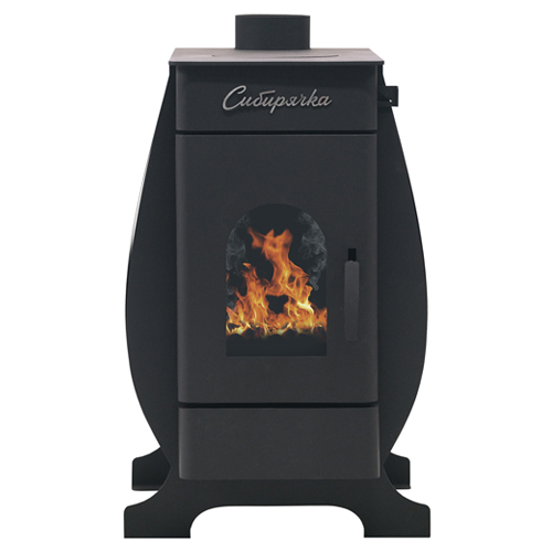 Отопительная печь НМК Сибирячка-12 с кожухом из нержавеющей стали 6650 - Вид №1