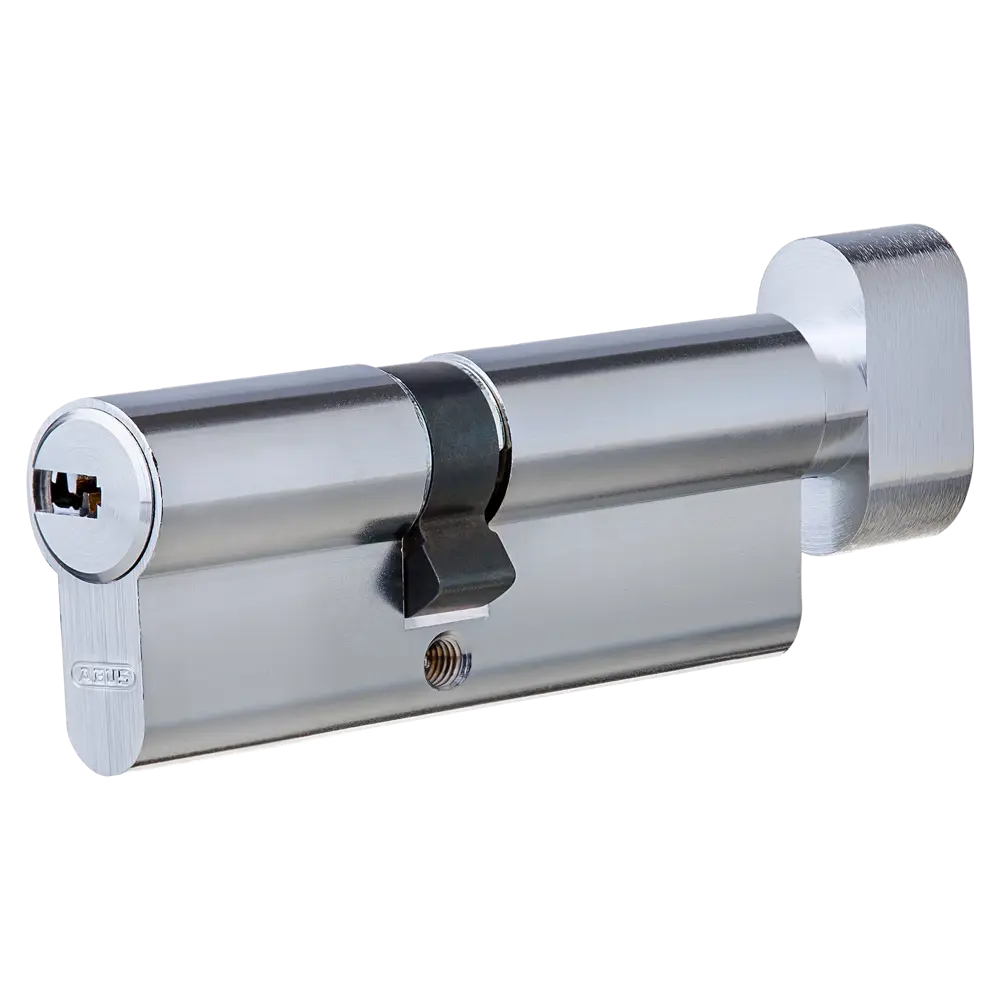 Цилиндр Abus 35х45 мм, ключ/вертушка, цвет никель 82389992 STLM-2174712 D6