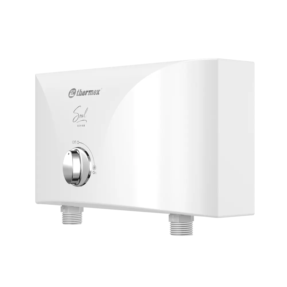 Проточный водонагреватель электрический Thermex Soul 3500 shower 2110643.5 кВт белый с душевой лейкой 89347745 STLM-2159037  - Вид №3