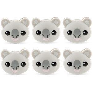 BC46-A Набор зажимов для пакетов koala, 6 шт Kikkerland