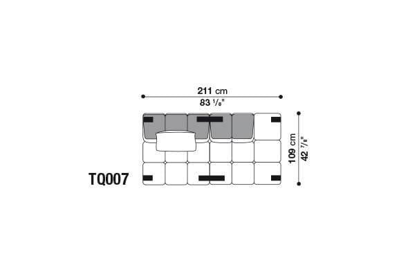 Модульный диван B&B Italia Tufty Time ARCH-00144354 - Вид №41