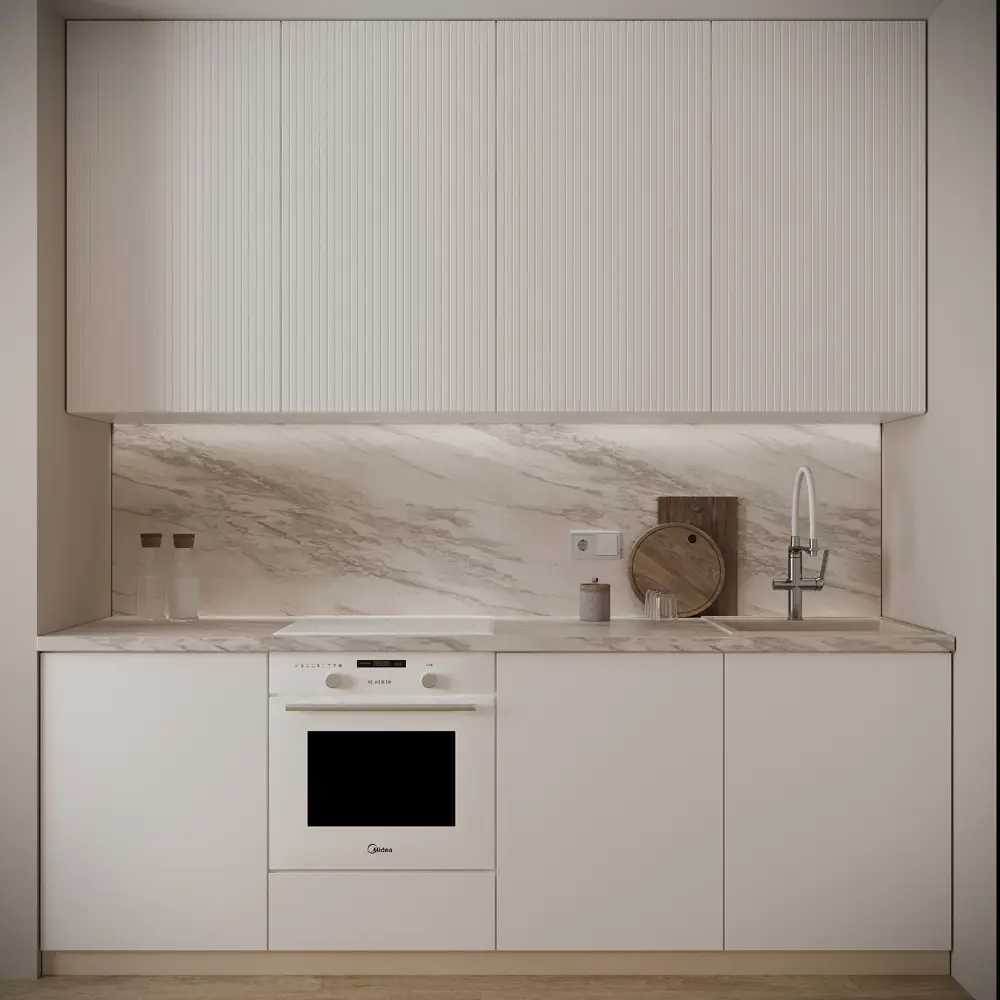 Фасад кухонный Konsensa Висла белый МДФ 59.7x25.3 см 89385068 STLM-1563910 - Вид №7