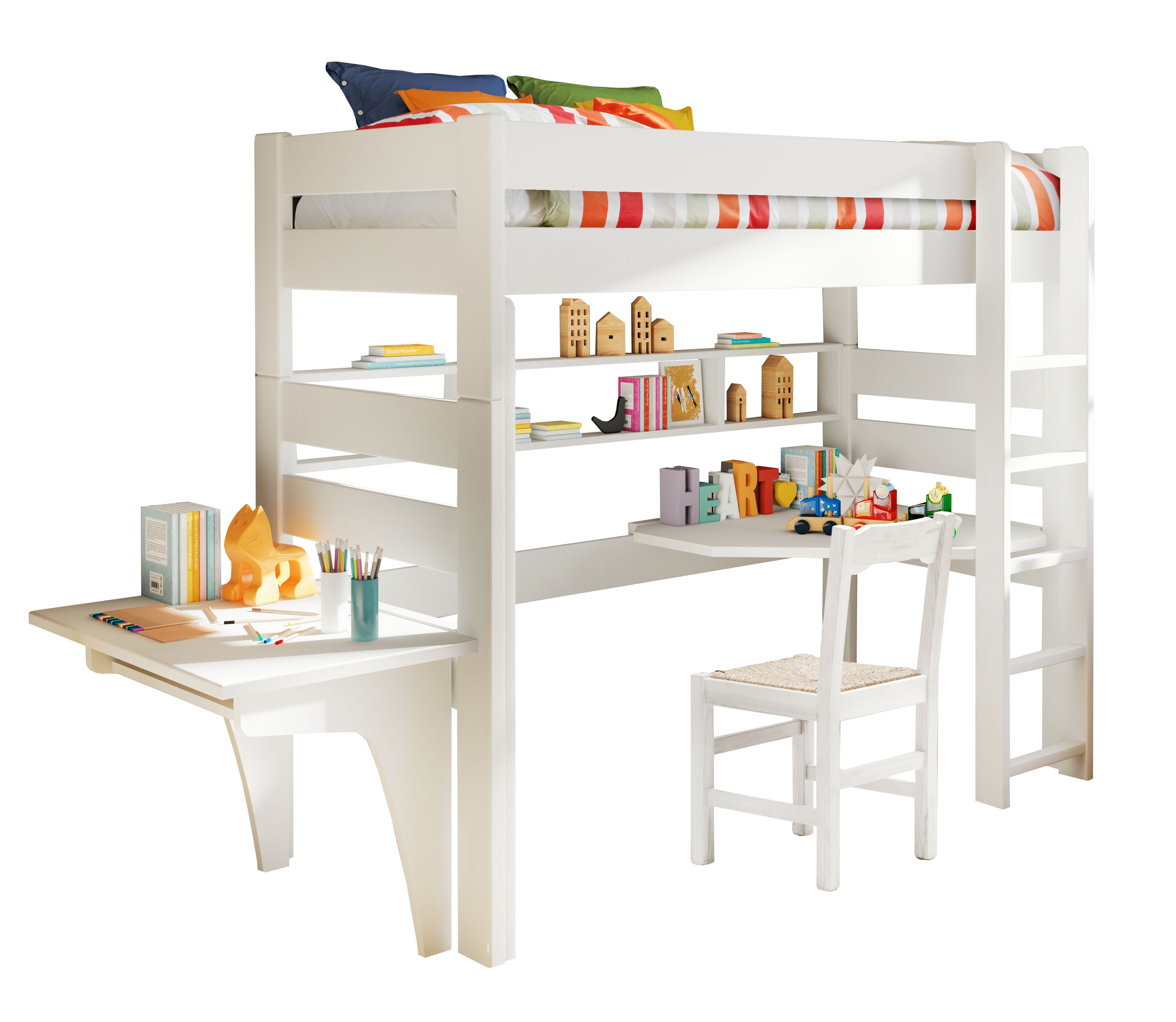 Деревянная кровать-чердак Mathy by Bols DOMINIQUE ARCH-00000249 - Вид №5