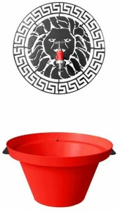 AQUAJET by Colortap Металлический садовый фонтан Aquapoint 415red - 415wht - 415grn