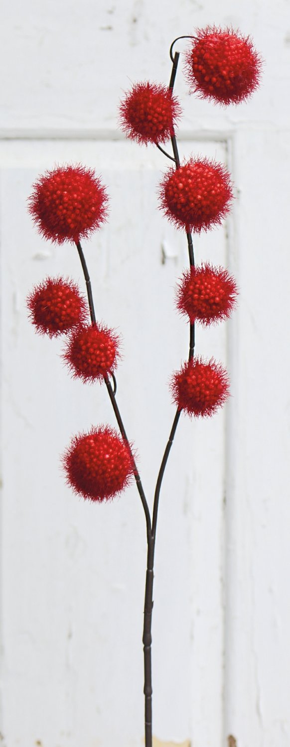 5549 442 a3 Фруктовая ветка гомфокарпус, 60 см, бордовый H-andreas 