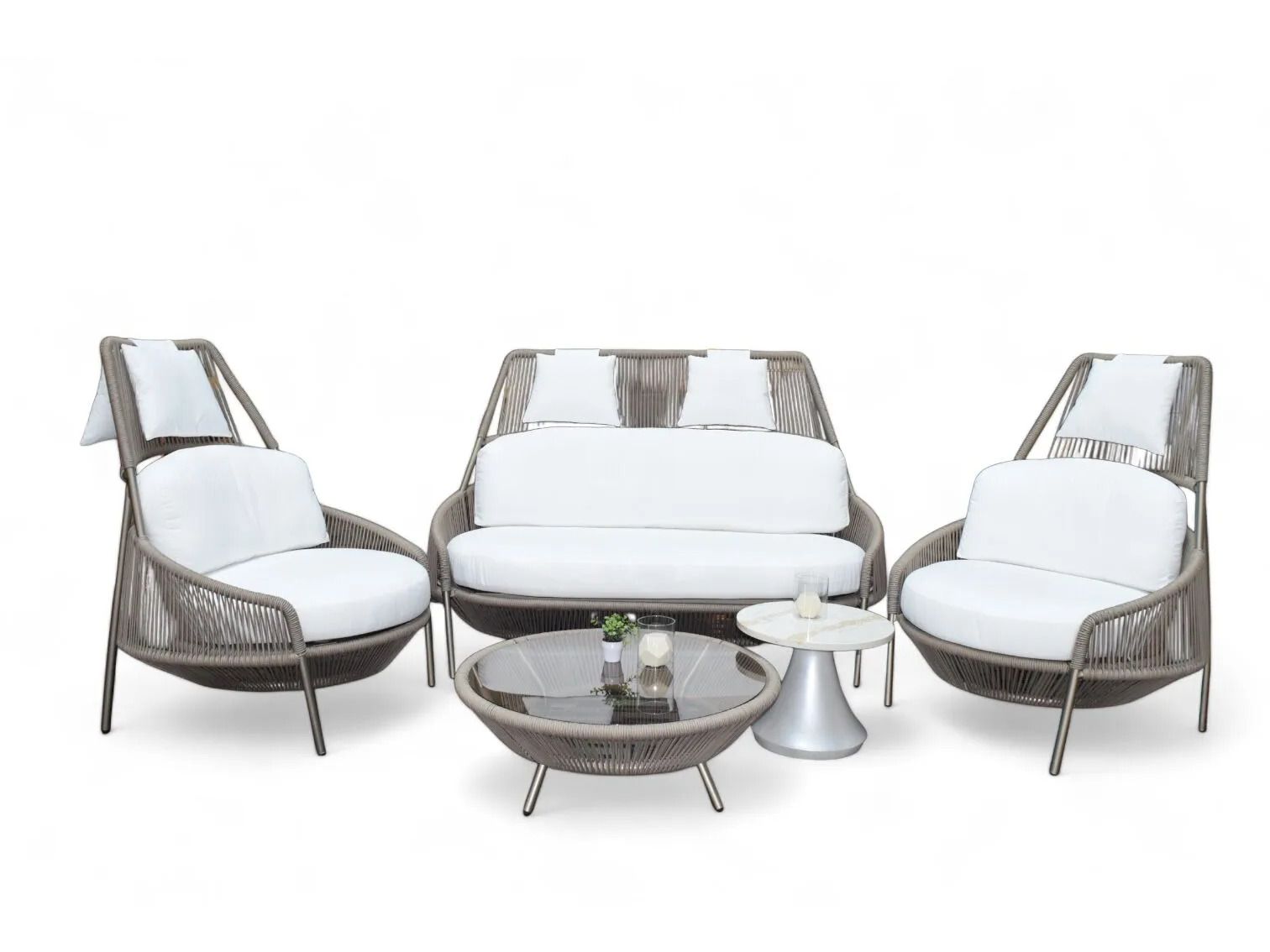 Круглый мраморный журнальный столик ABLE Реймс ARCH-00103052 - Вид №3