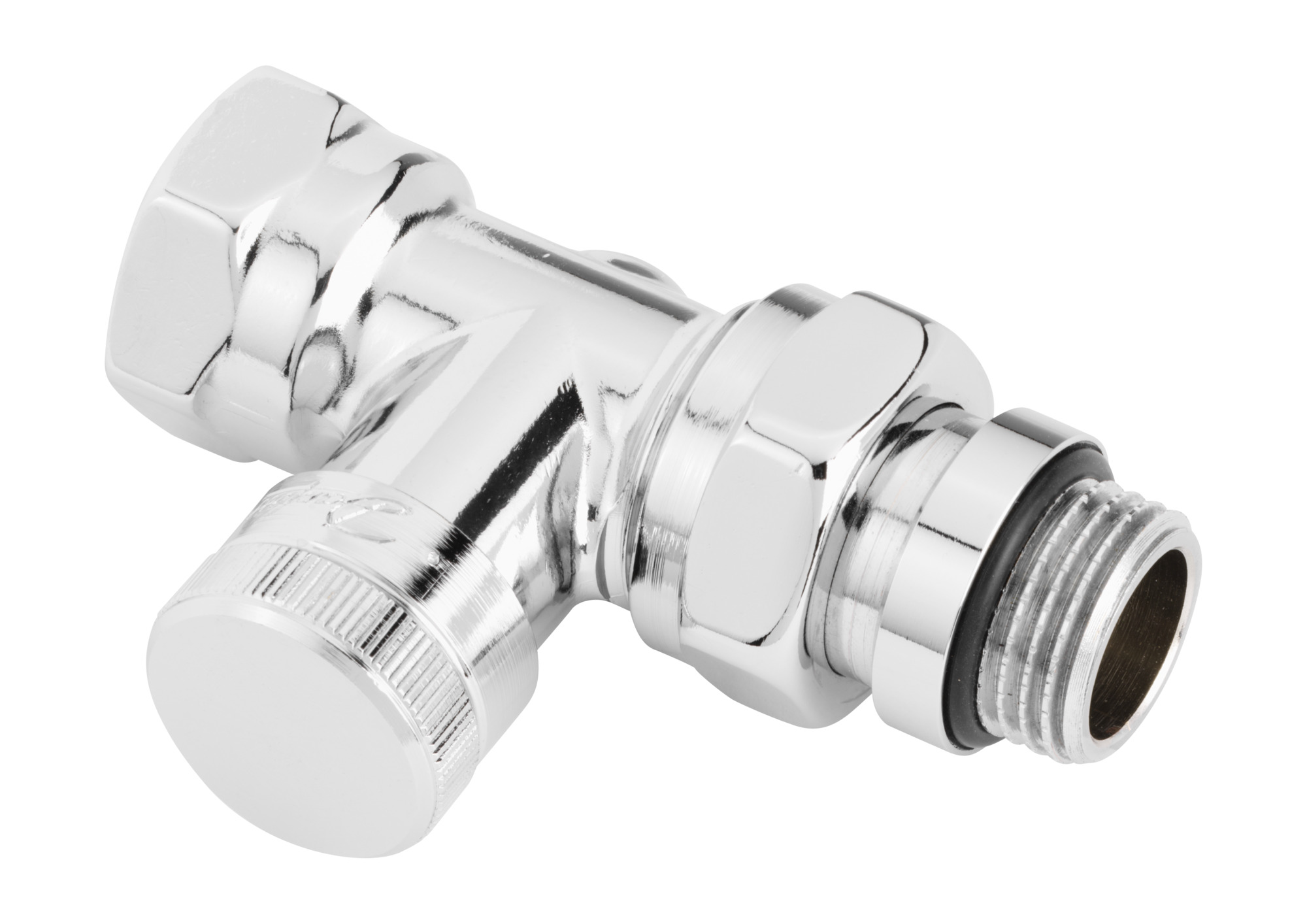 Danfoss Клапан RLV для бокового присоединения к радиатору RLV Клапан запорный Ду20, прямой 003L0146  - Вид №15