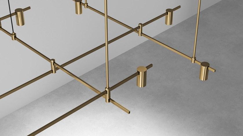 Centrsvet Освещение следа из сатинированной латуни Auroom sun-id-1407221 - Вид №4