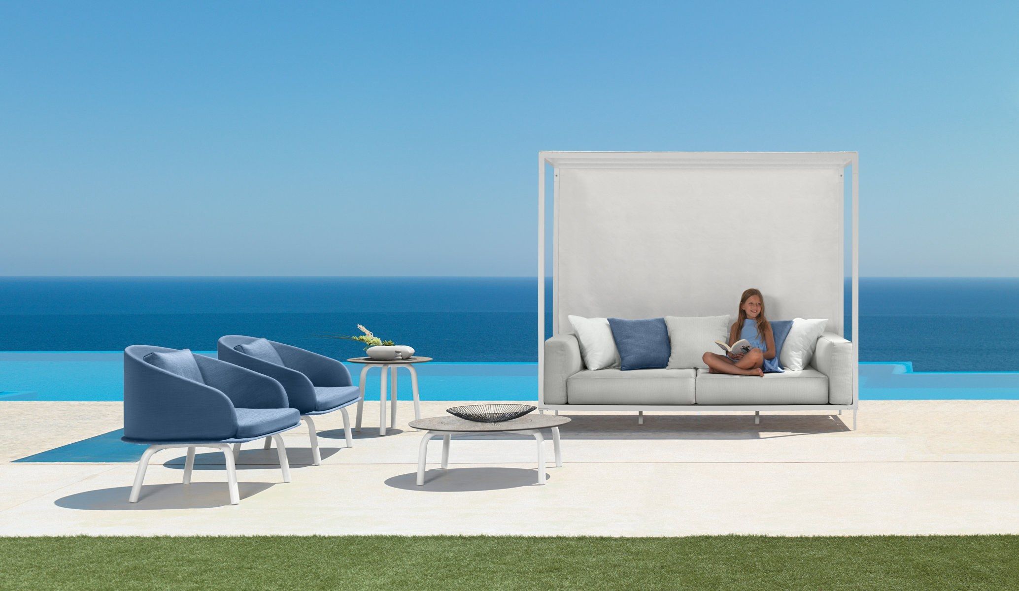 Съемное садовое кресло с подлокотниками Talenti CleoSoft-alu ARCH-00114149 - Вид №2