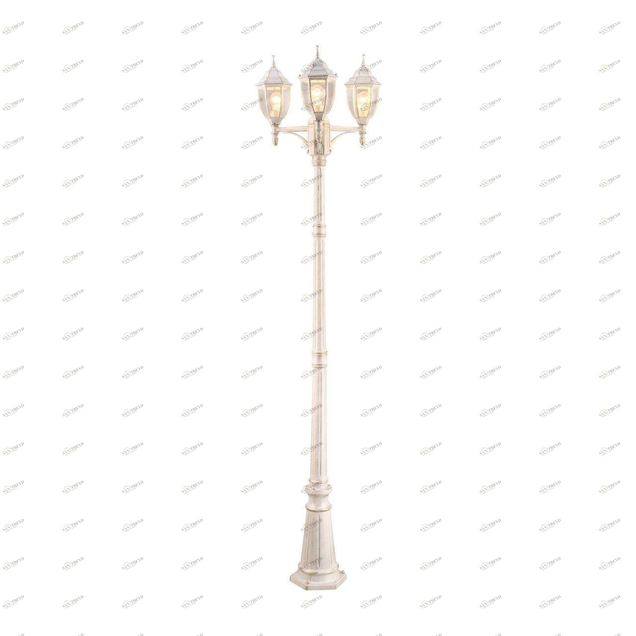 Садово-парковый светильник Arte Lamp Pegasus A3151PA-3WG ARTE LAMP ФОНАРЬ 268991 Бежевый 