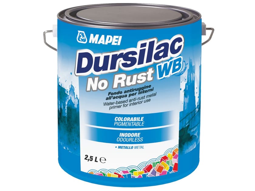 Антикоррозийное дно для внутренней воды MAPEI DURSILAC NO RUST WB ARCH-00048641