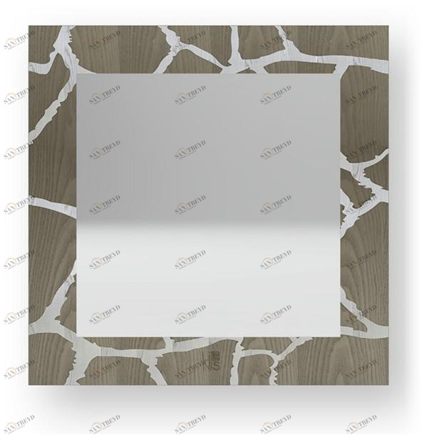 LIGNIS® Квадратное настенное зеркало в раме Dolcevita animalier 12.013