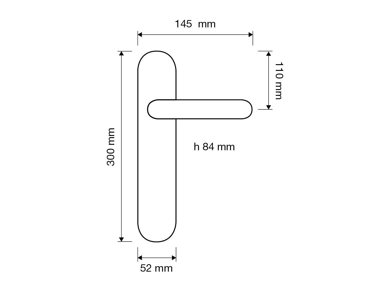 Латунная ручка на пластине с кристаллами Swarovski® LINEA CALI' Jewel ARCH-00007442