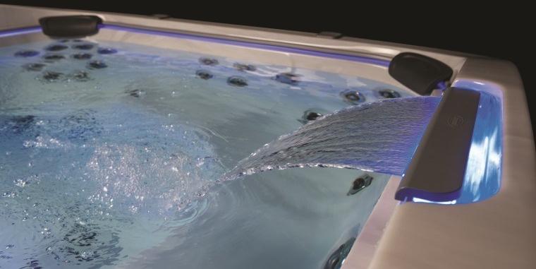 Jacuzzi® Квадратный наземный мини-бассейн с гидромассажем J-500™ sun-id-1409464 - Вид №1