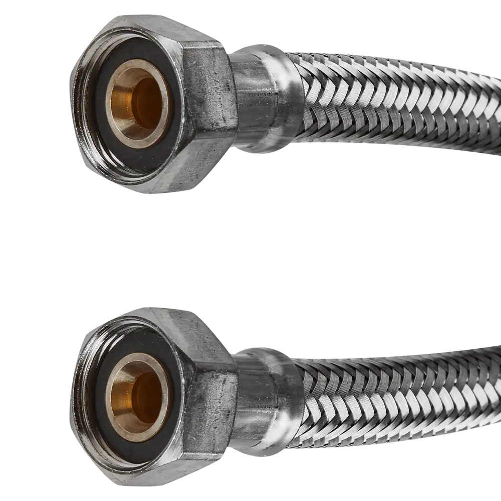 Гибкая подводка UNI-FITT для смесителей 150 см с оплеткой из нержавеющей стали 86143450 STLM-1580573 - Вид №2