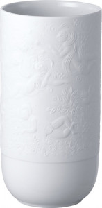 81019 Rosenthal Ваза Rosenthal Волшебная флейта 24см, фарфор, белая Фарфор