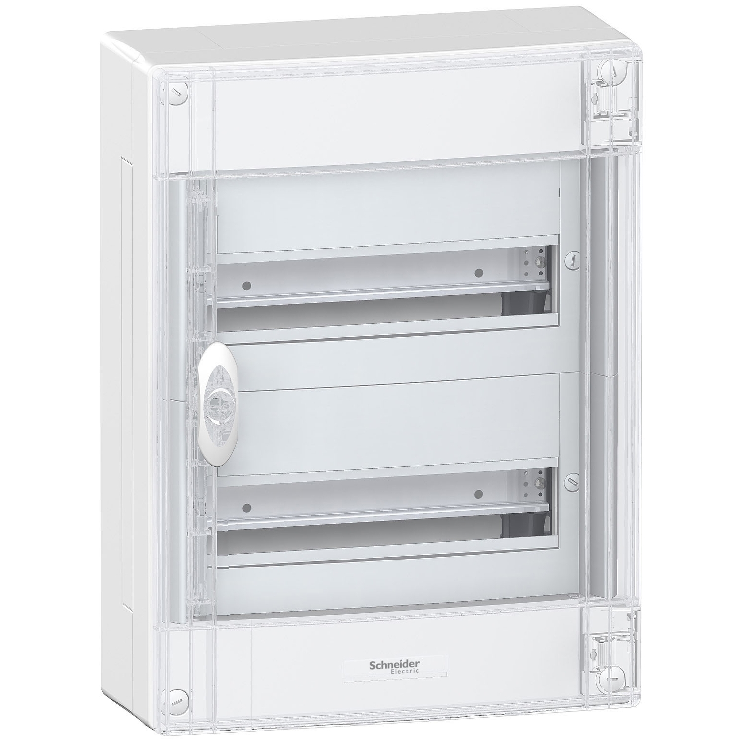 PRA29213 Щит , 26 мод., IP40, навесной, Пластик, прозрачная дверь Schneider Electric PRAGMA 