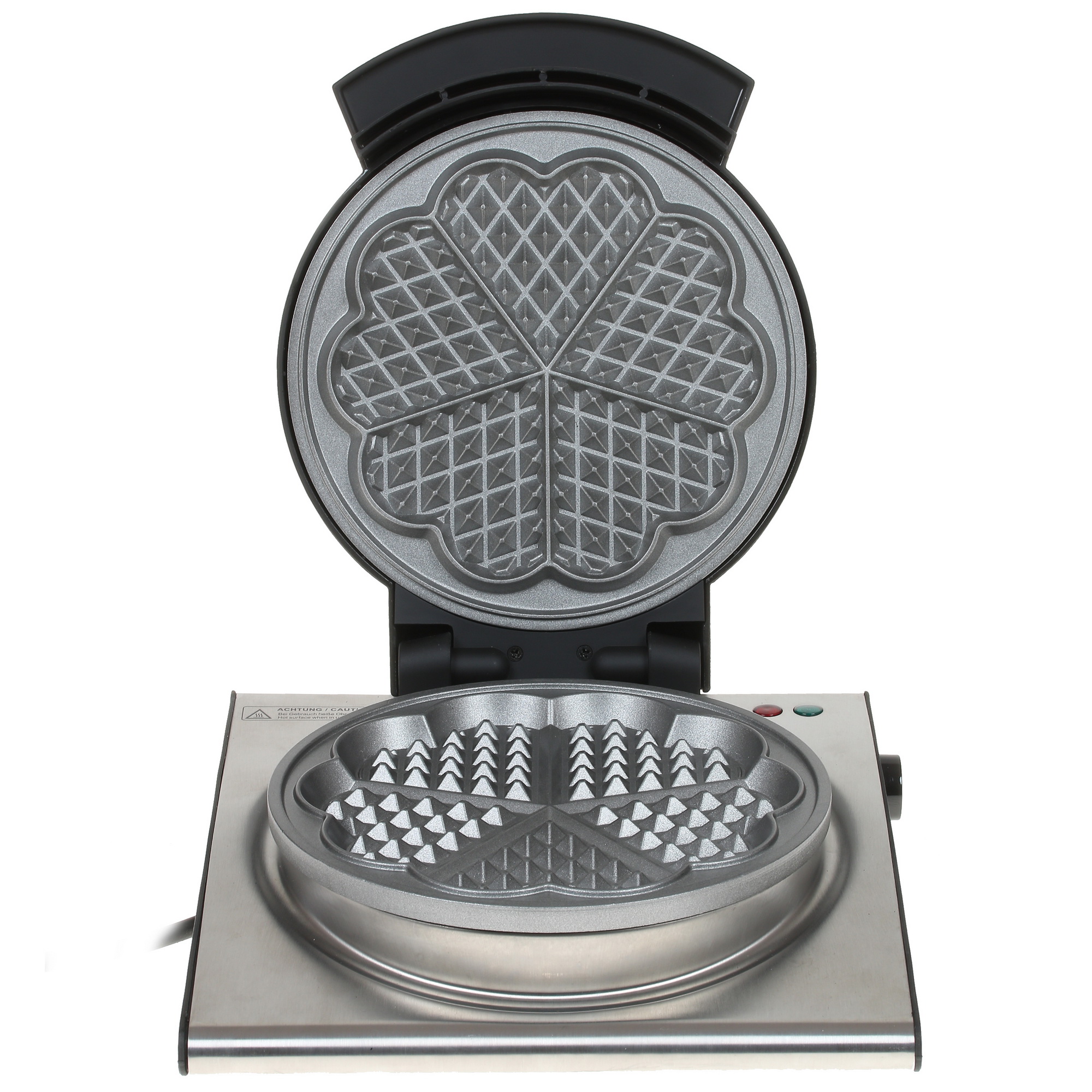 7905366 Вафельница Rommelsbacher WA 1000/E серебристый STDN-0071253 - Вид №1