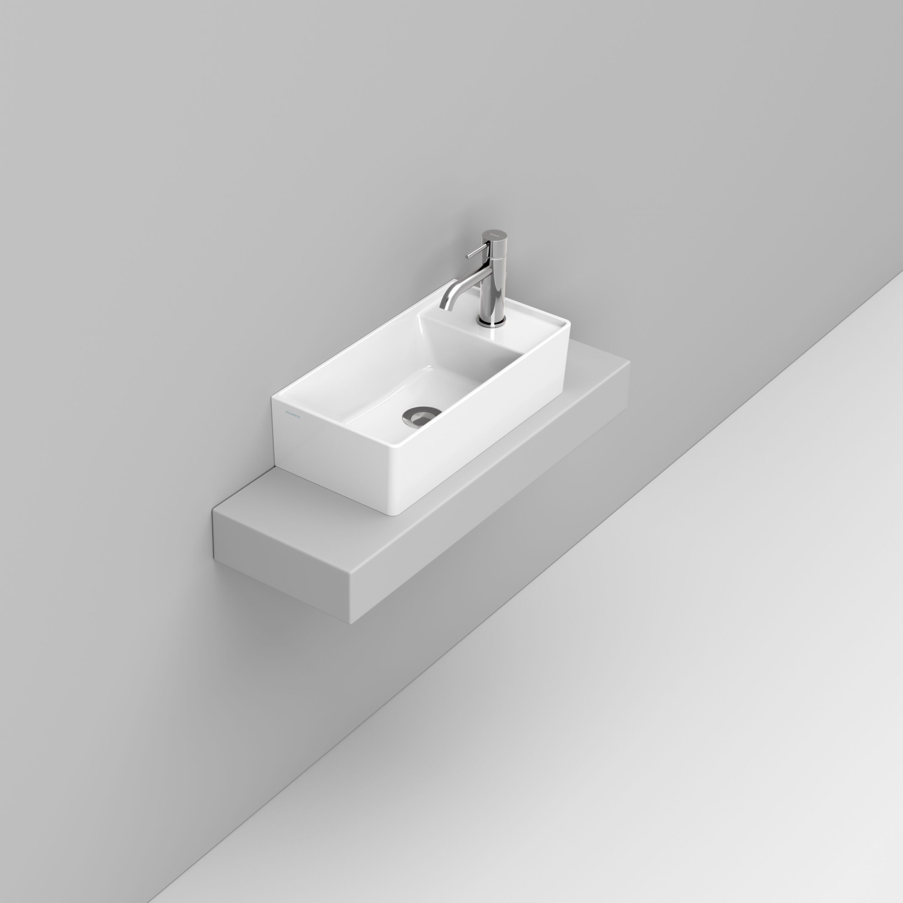 Керамическая прямоугольная столешница для мытья рук Ceramica Dolomite несколько ARCH-00108972 - Вид №2