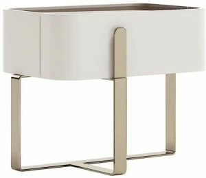 Capital Collection Прикроватная тумбочка из лакированной древесины с ящиками Eden