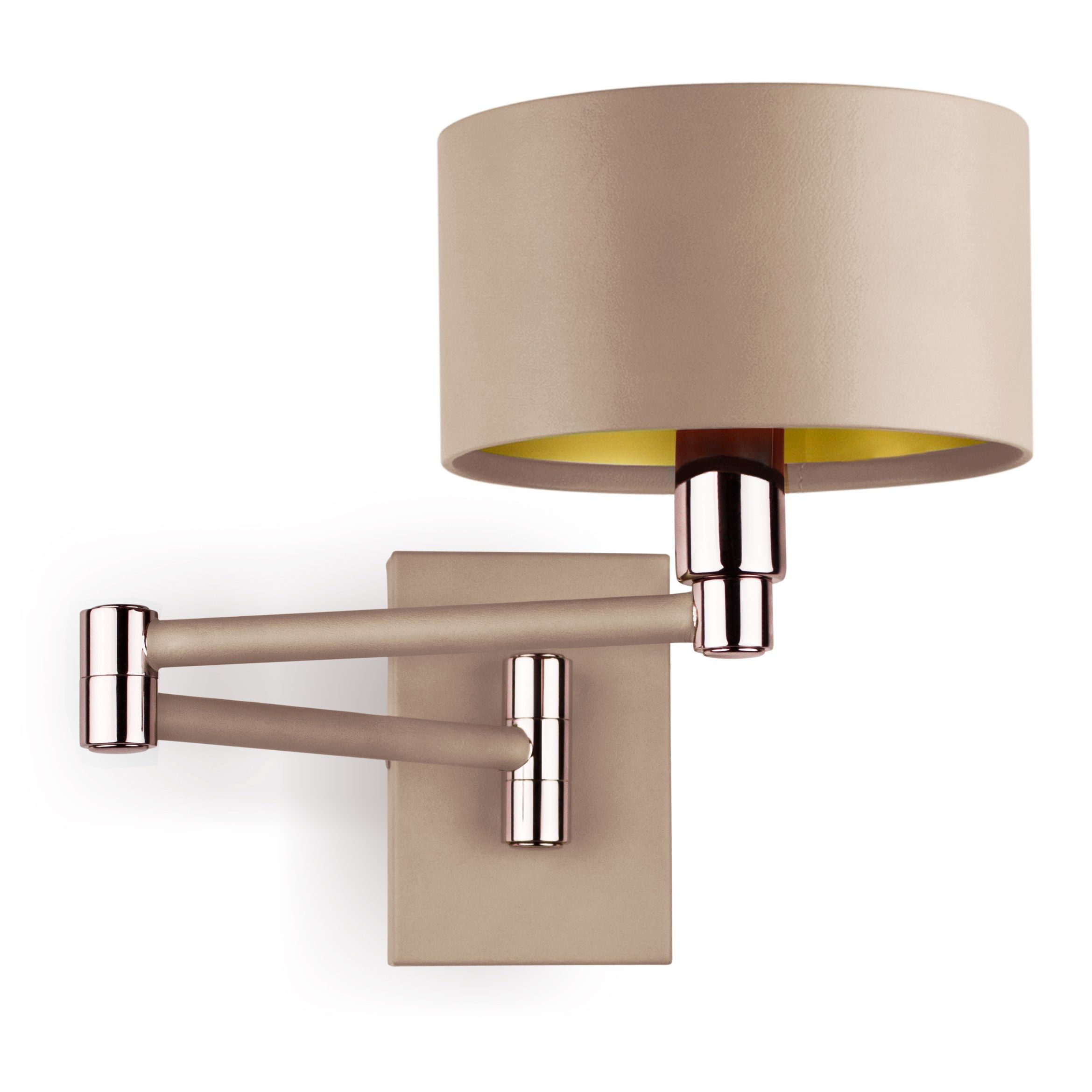 Кожаный настенный светильник с гибкой рукояткой Abrissi Snodo ARCH-00007398 - Вид №3