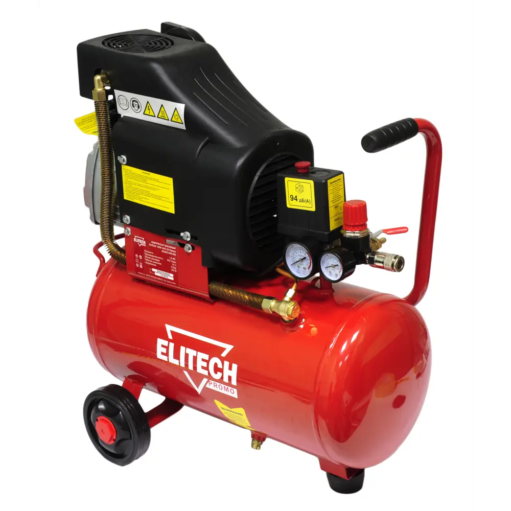 Компрессор поршневой Elitech КПМ 300/24, 24 л, 240 л/мин STLM-2019896