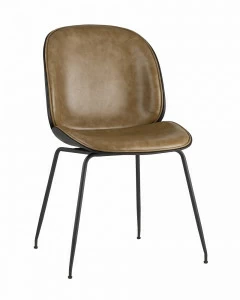 Стул со спинкой зеленый Beetle STOOL GROUP ДИЗАЙНЕРСКИЕ, ИНТЕРЬЕРНЫЕ 00-3946177 Зеленый