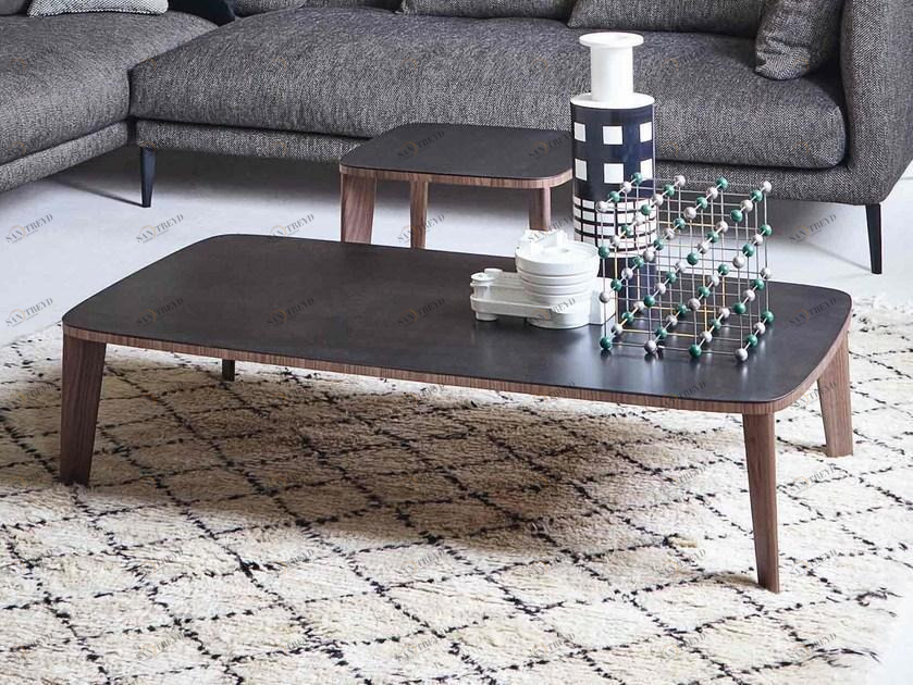 Bonaldo Низкий керамический журнальный столик для гостиной sun-id-1503364