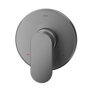 00886770 Однорычажная отделка для душа низкого давления 3/4 дюйма матовый графит Docol DOCOL KAILA